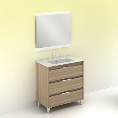 Mueble de baño SUKI de 80 cm 3C