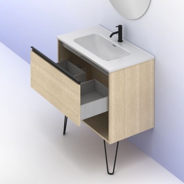 Mueble de baño YOKO de 80 cm