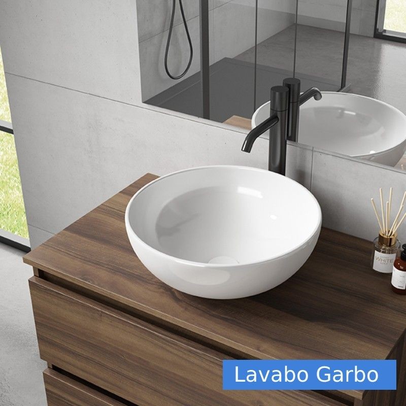 Mueble de Baño GRANADA 80 con lavabo sobre encimera