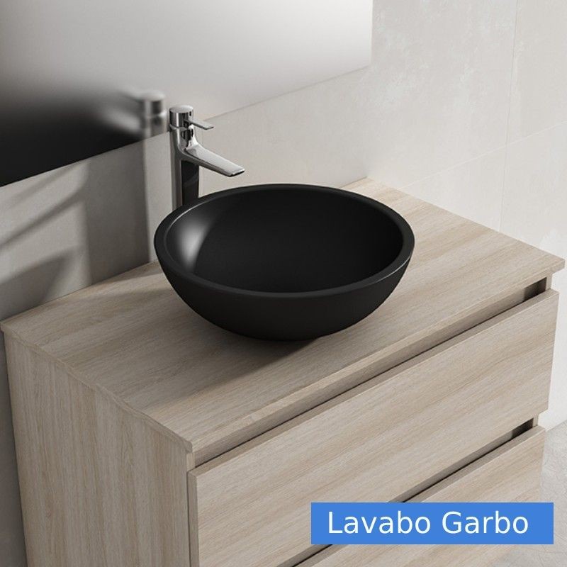 Mueble de Baño GRANADA 80 con lavabo sobre encimera