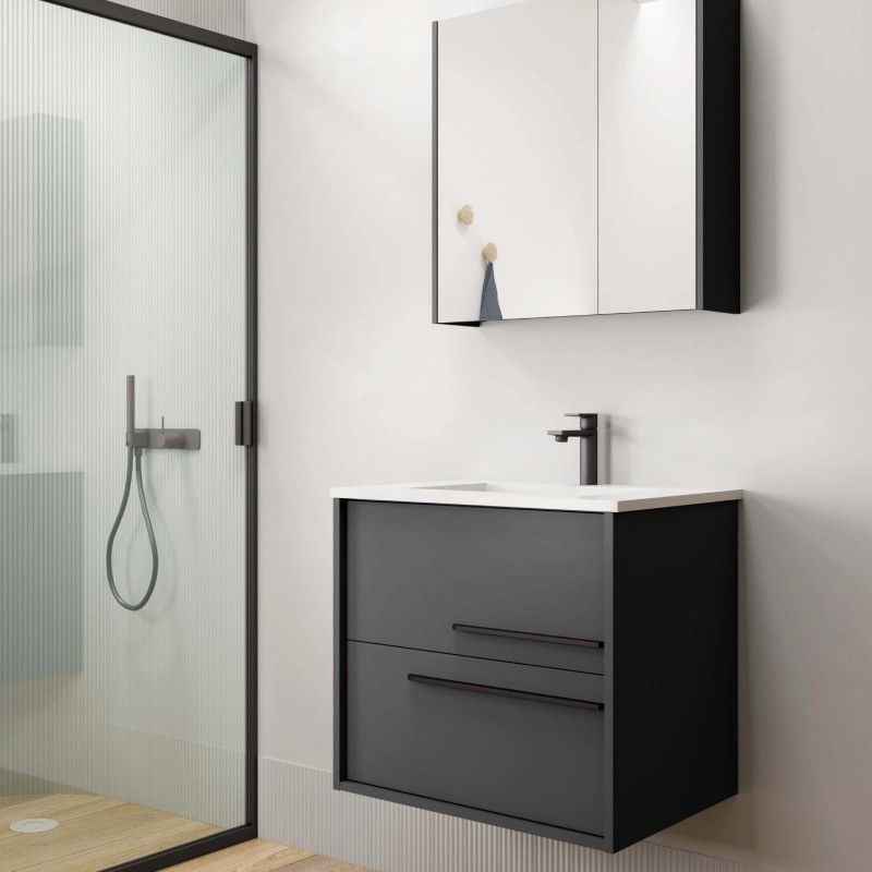 Mueble baño modelo ARCO 100 cm diseño y calidad sólo en ASEALIA.
