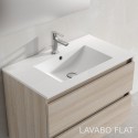 Mueble de baño INDICO 60 monocolor acabado madera