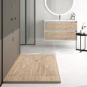 Plato de ducha resina TAURO efecto madera