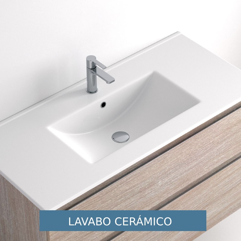 Mueble de baño Carmen 60 2 cajones