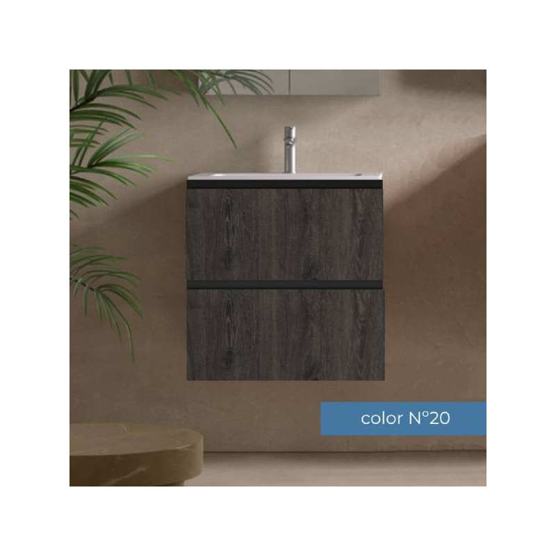 Mueble de baño Carmen 60 2 cajones