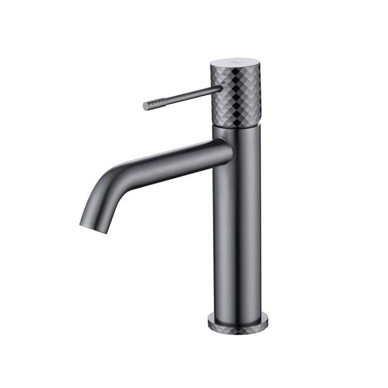 Grifo Monomando Lavabo G Nova Black Gun Metal De Imex