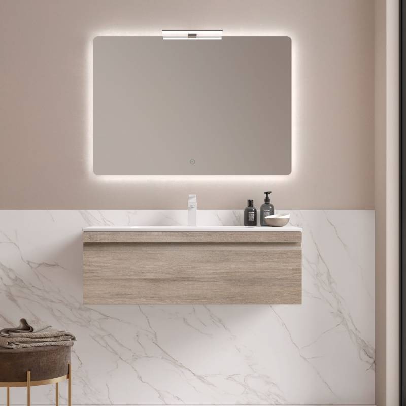 Mueble de baño Natalia 100 1 cajón fondo reducido