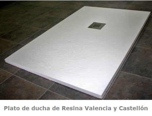 Platos de ducha de resina Valencia y Castellón