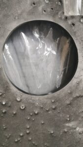 Les bulles sur les receveurs de douche en résine