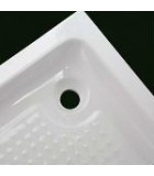 Platos de ducha acrílicos fabricados con PVC de calidad